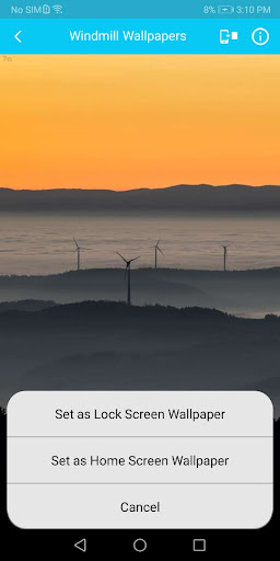 Windmill HD Wallpaper Screen 3