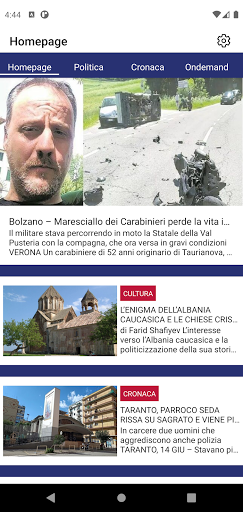 Android application Easy News 24 screenshort