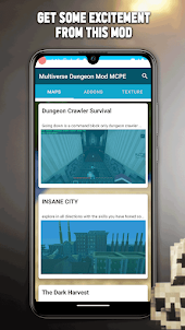 Multiverso Dungeon Mod MCPE