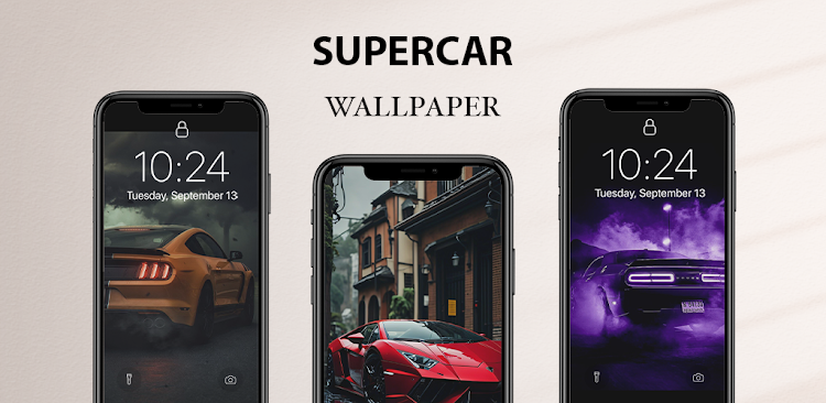 SUPERCAR Wallpaper Lockscreen - 2.3.10 - (Android)