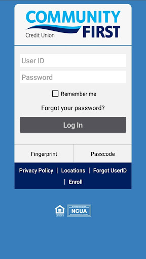 Android application Community First CU of Florida screenshort
