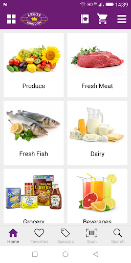 Android application Kosher Kingdom screenshort