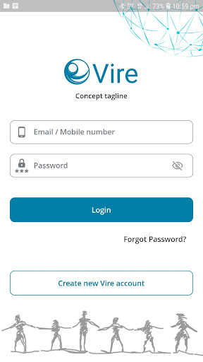 VIRE SOCIAL APP Screen 2