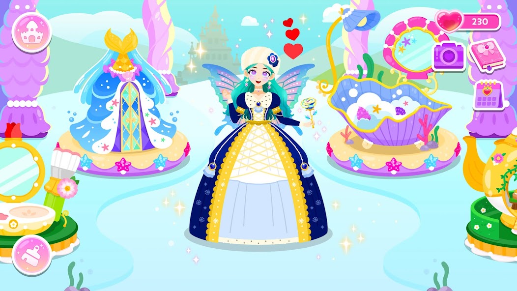 Cocobi Princess Party -Dressup 1.0.2 APK + Мод (Unlimited money) за Android