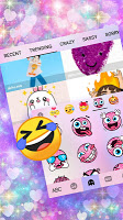 screenshot of Pink Galaxy Minny Theme