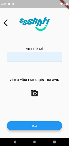 ssshht Screen 2