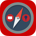 Cover Image of Download compass flashlight  APK