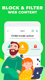 Onbibi Family Shield: Kids Safe Internet Portal
