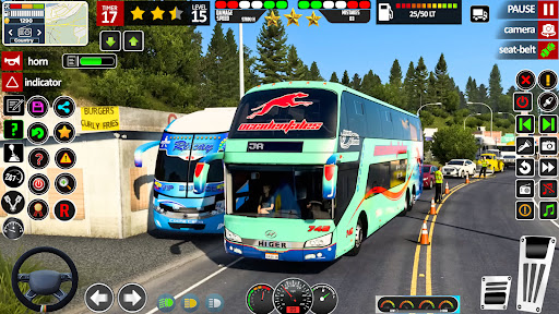 Android application City Bus Coach Driving Games screenshort