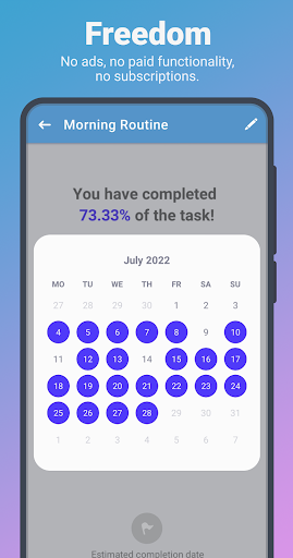 Habits Tracker: Everyday Goals Screen 2