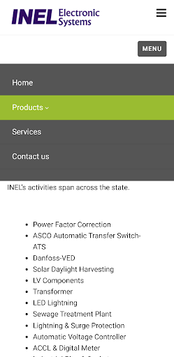 Inel Electronics Screen 3