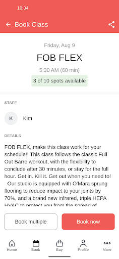 Full Out Barre Screen 3