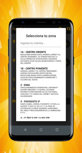Taxi Ticket Screen 3