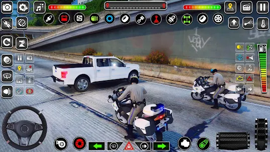 Симулятор Полицейского Мотоцик