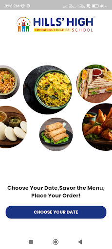 Android application Hills Canteen screenshort