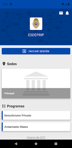 Android application ESDEPRIP screenshort