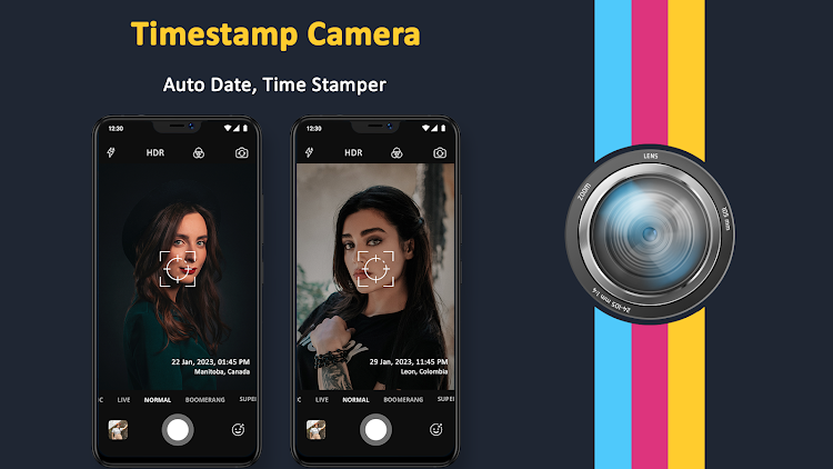 Auto Timestamp Camera - 1.2 - (Android)
