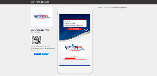 Android application Conexao Telecom screenshort