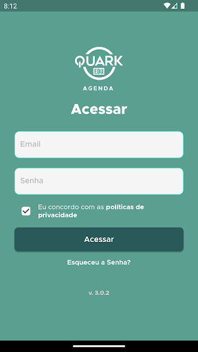 Android application Agenda QuarkEdu screenshort