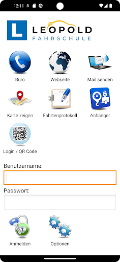 Android application Fahrschule Leopold screenshort