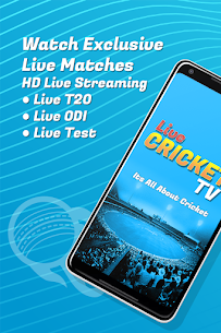 Live Cricket TV HD MOD APK (Unlocked, No ADS) 1