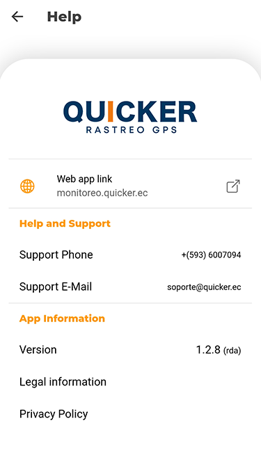 Quicker: Monitoreo Vehícular - 1.3.3 - (Android)