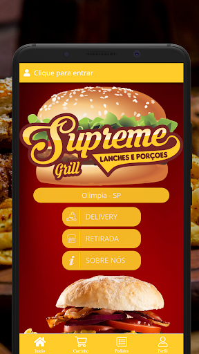Android application Supreme Grill screenshort