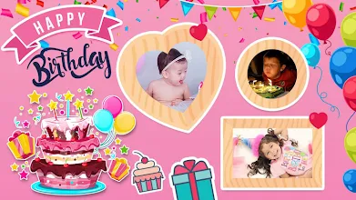 تمنيات عيد ميلاد بطاقات الإطار Gif ملصقا التطبيقات على Google Play