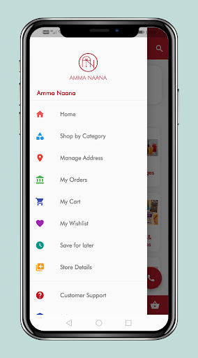 Android application AMMA NAANA screenshort