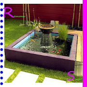 Cute Fountain Pool Design