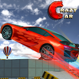 Crazy City Car Roof Jumping icon