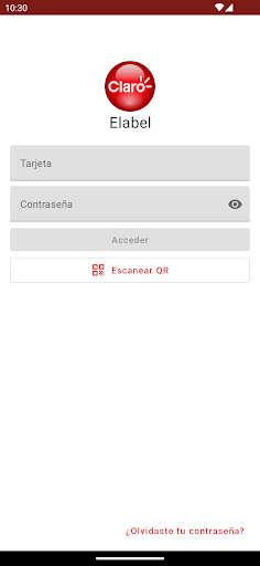 Android application eLabel screenshort