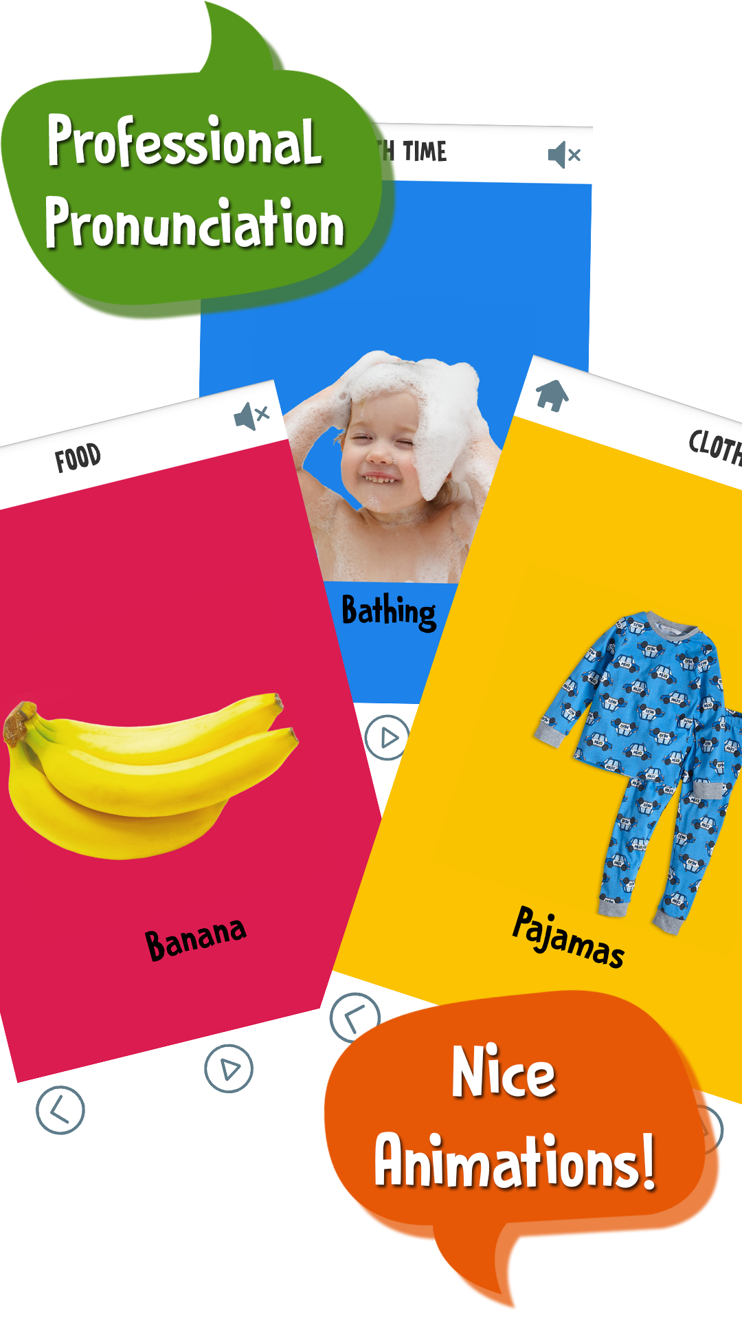 Android application First Words for Baby screenshort