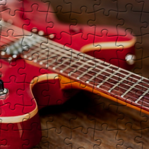 Jigsaw Puzzles Eletric Guitars logo