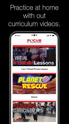 Focus Martial Arts Screen 2