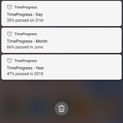 Time Progress Screen 3