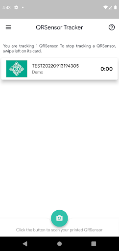 QRSensor Screen 3