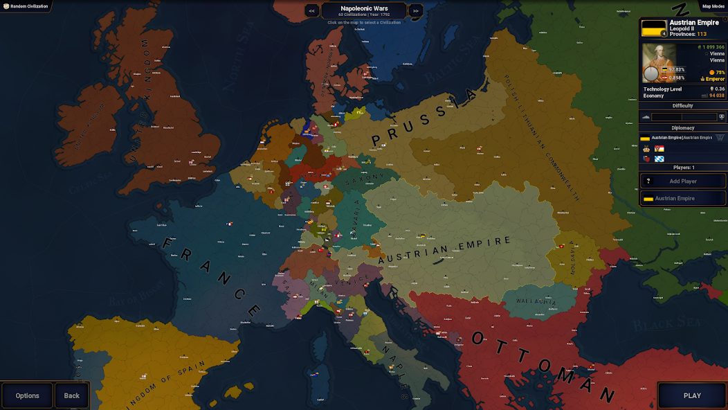 Age of History II Europe 1.05106 APK + Mod (Unlimited money) for Android