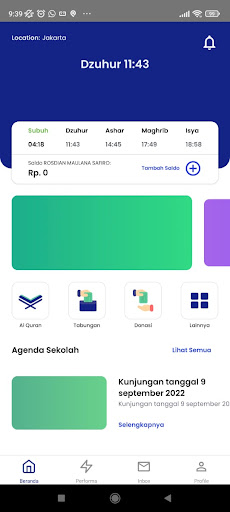 Android application Ponpes Daar El-Qurro screenshort