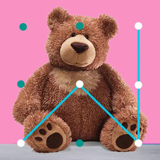 Teddy Bear Pattern Lock Screen  Icon
