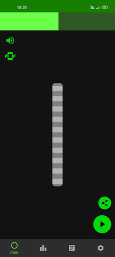 Deci — flip a coin Screen 3