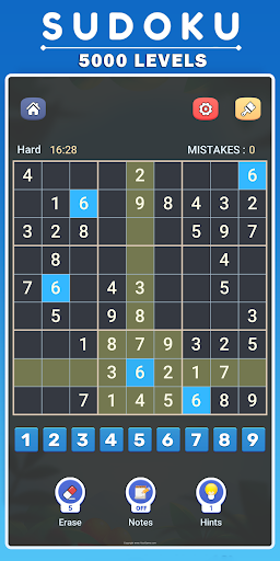 Sudoku - Classic Sudoku Puzzle Screen 3