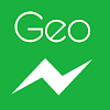 Geo messenger icon