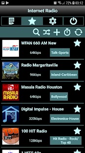Radio Online PRO ManyFM Screenshot
