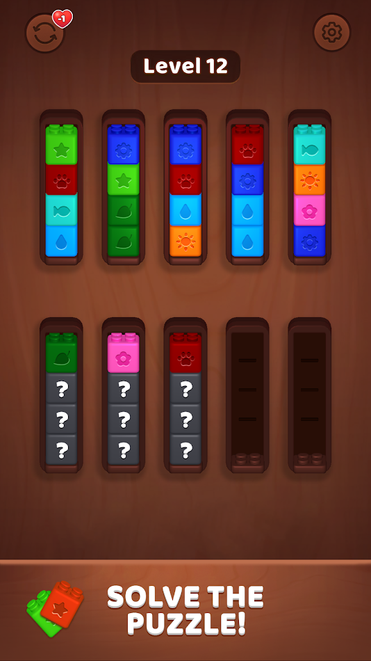 #10. Brick Sort Color: Block Puzzle (Android) 由: Little Magic