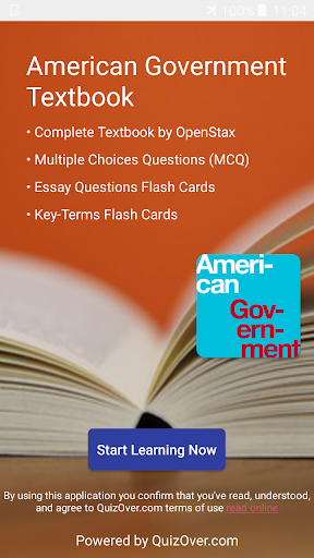 Android application American Government Textbook screenshort