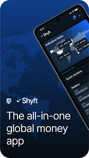 Android application Shyft – Global Money App screenshort