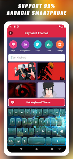 Konoha Ninja Keyboard Theme