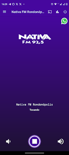 Nativa FM Rondonópolis Screen 2