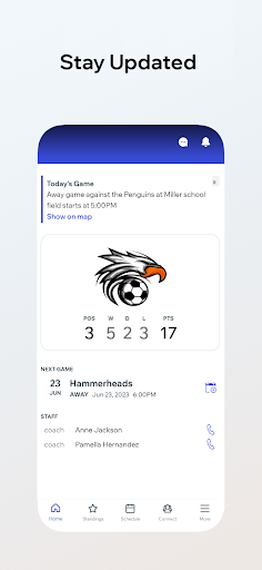 Android application Little Star Soccer screenshort